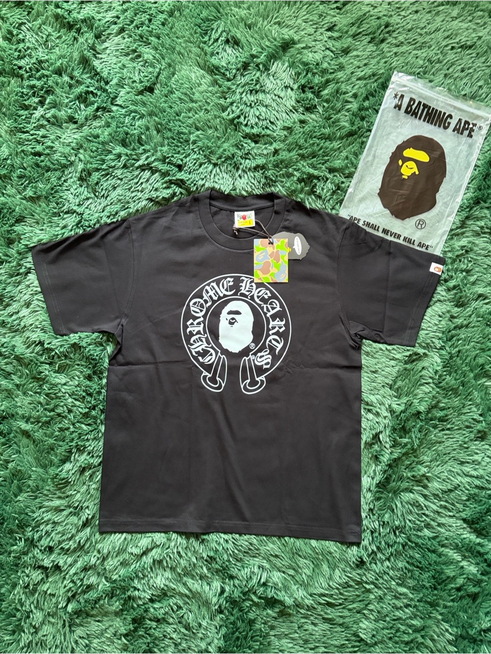 A Bathing Ape x Chrome Hearts T Shirt